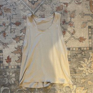 Lululemon tank in tan, size 4